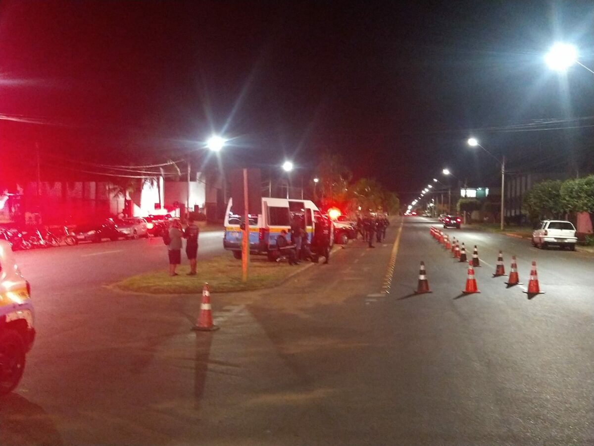 CARNAVAL: PM realiza 2º dia da Operação Saturação em Três Lagoas