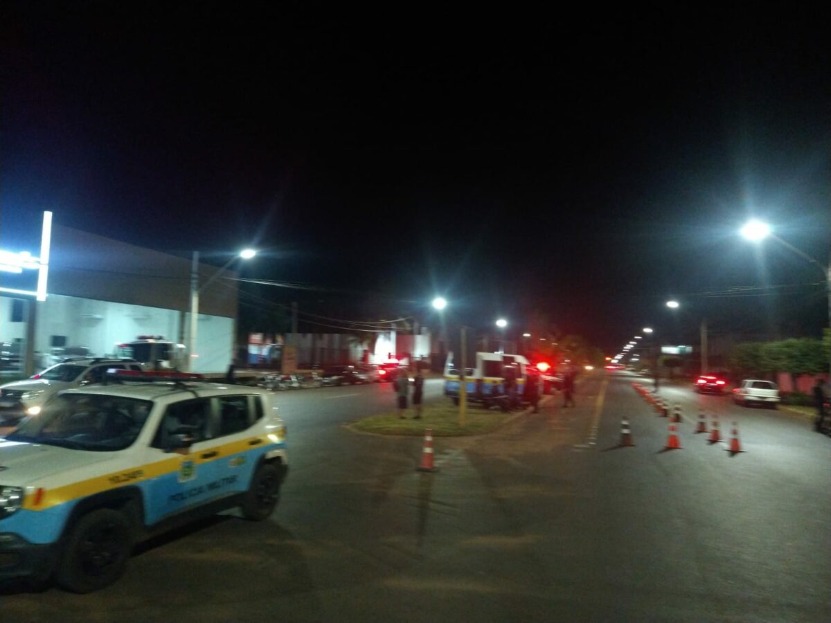 CARNAVAL: PM realiza 2º dia da Operação Saturação em Três Lagoas