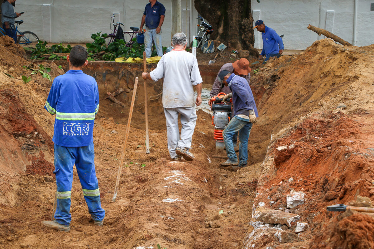 Obra de interligação da Custódio Andrews com importantes avenidas é iniciada pela Prefeitura Obra de interligação da Custódio Andrews com importantes avenidas é iniciada pela Prefeitura