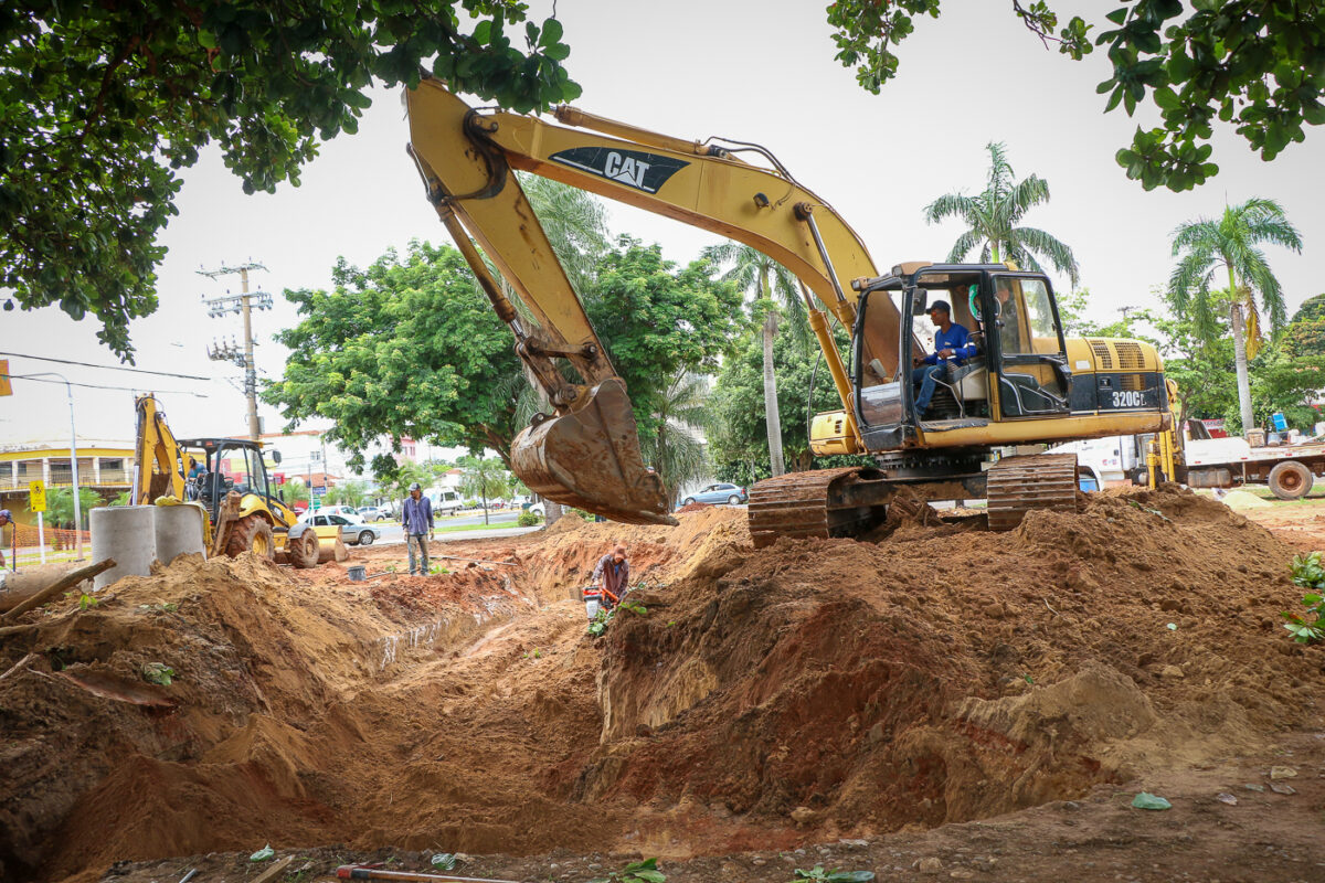 Obra de interligação da Custódio Andrews com importantes avenidas é iniciada pela Prefeitura Obra de interligação da Custódio Andrews com importantes avenidas é iniciada pela Prefeitura