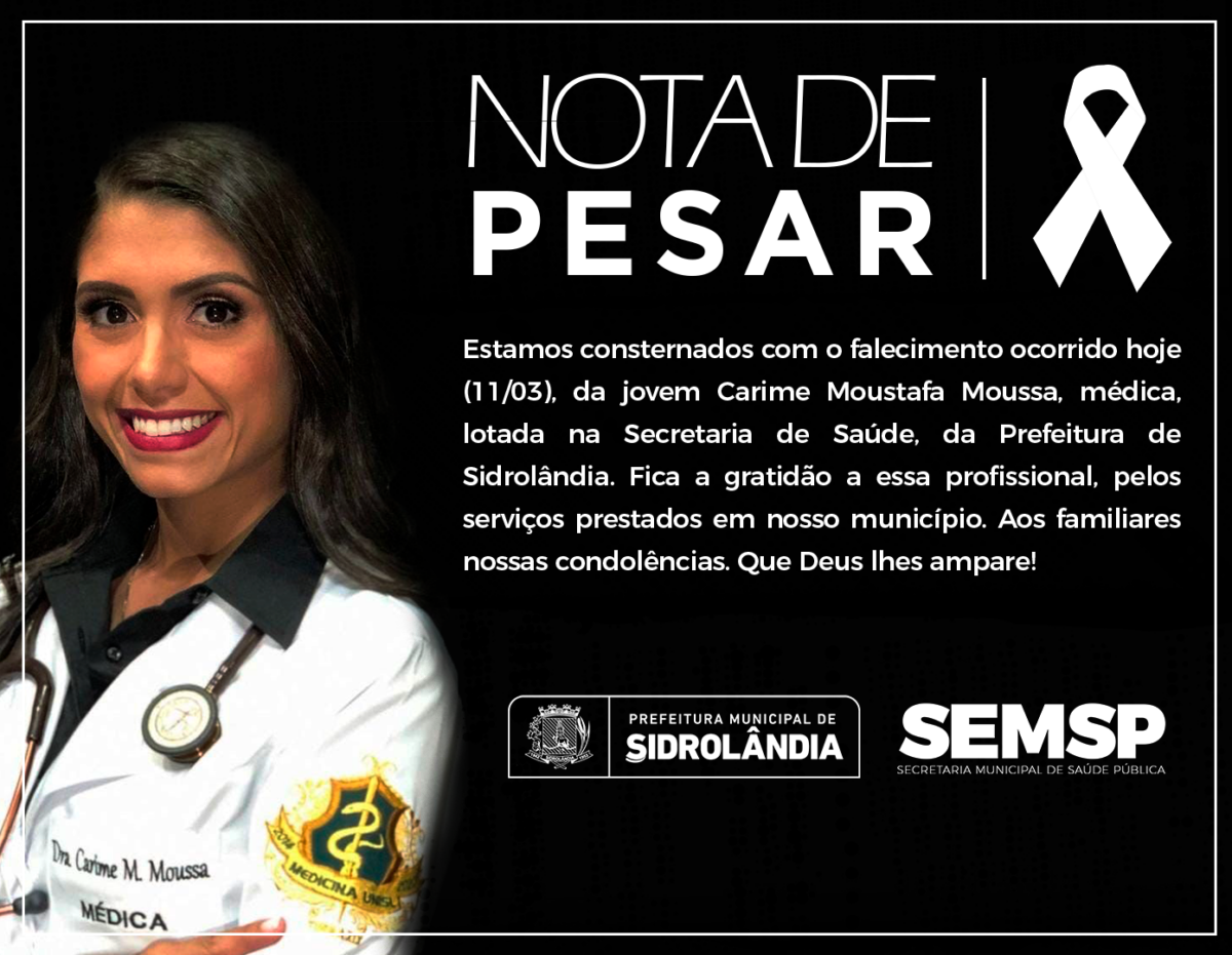 Médica morta em acidente, voltava de plantão em Sidrolândia