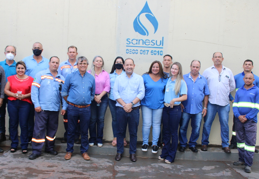 Sanesul recebe pedido de execução de rede de esgoto em outros bairros de Brasilândia Sanesul recebe pedido de execução de rede de esgoto em outros bairros de Brasilândia