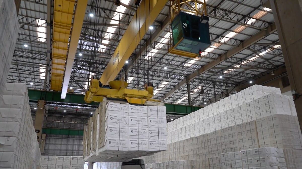 Eldorado Brasil vai triplicar sua capacidade de exportação no Porto de Santos Eldorado Brasil vai triplicar sua capacidade de exportação no Porto de Santos