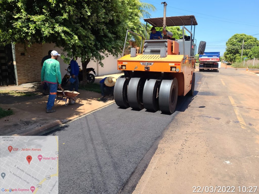 SEINTRA realiza manutenção diária nos bairros e zona rural de Três Lagoas