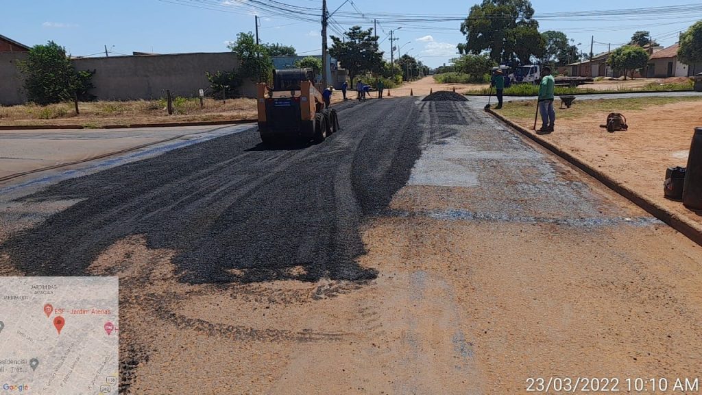 SEINTRA realiza manutenção diária nos bairros e zona rural de Três Lagoas