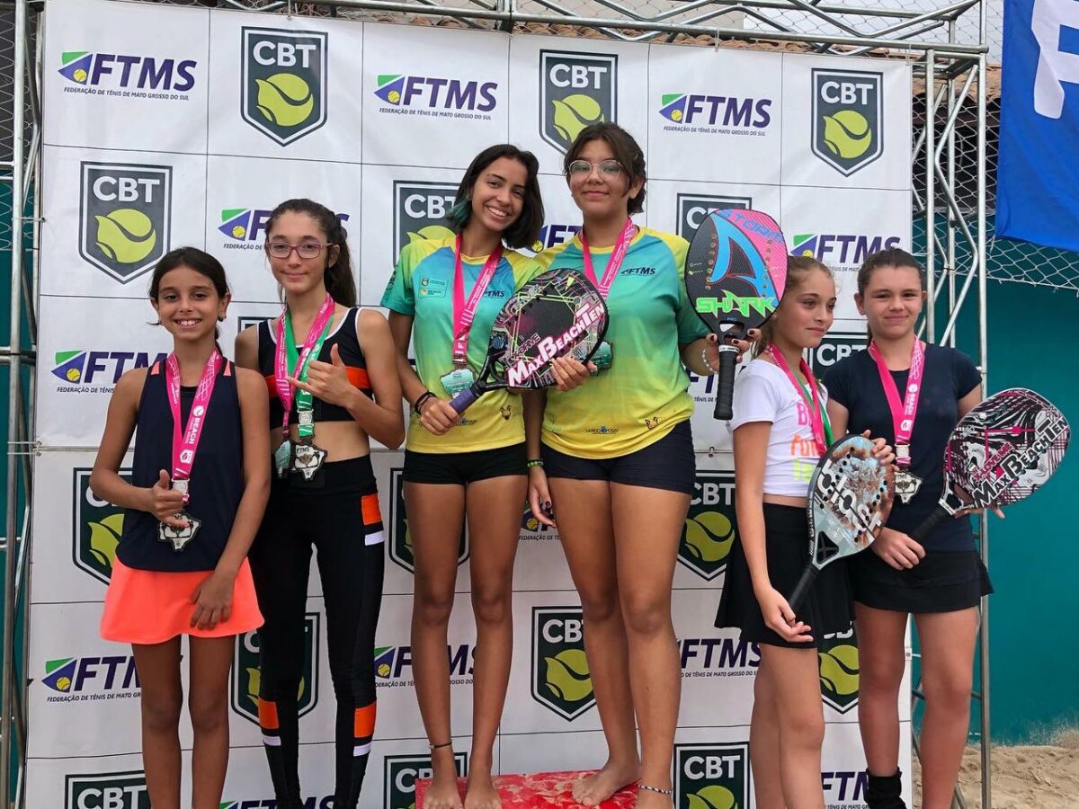 Três Lagoas é destaque em circuito de Beach Tennis