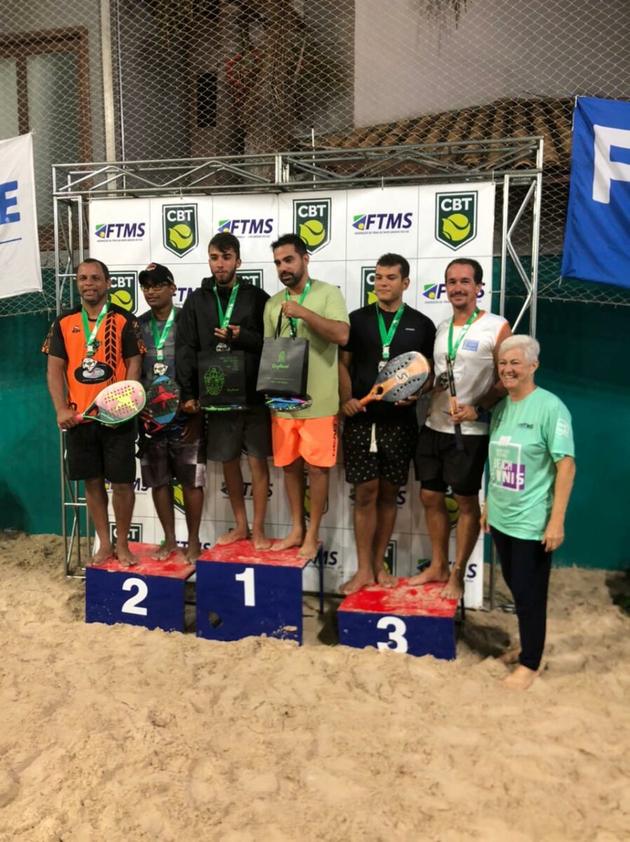 Três Lagoas é destaque em circuito de Beach Tennis