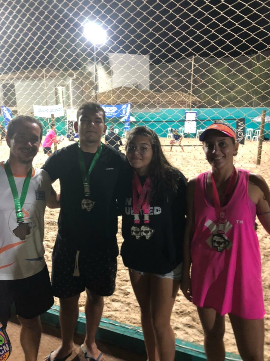 Três Lagoas é destaque em circuito de Beach Tennis