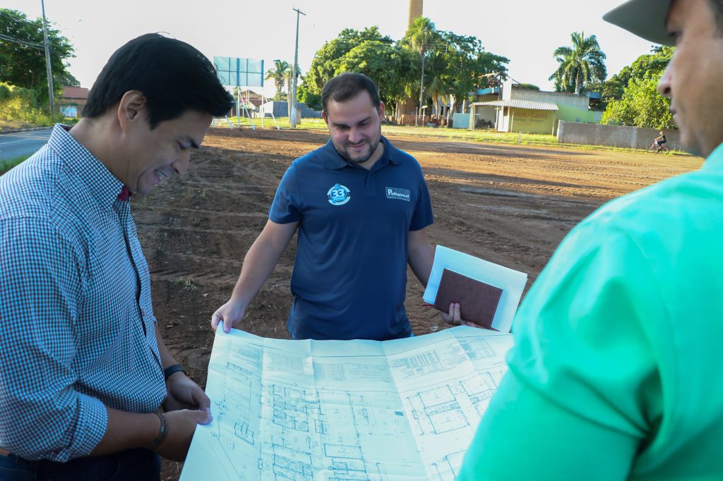Guerreiro assina ordem de serviço e autoriza início da construção de novo prédio da CEI Santa Luzia, em Três Lagoas