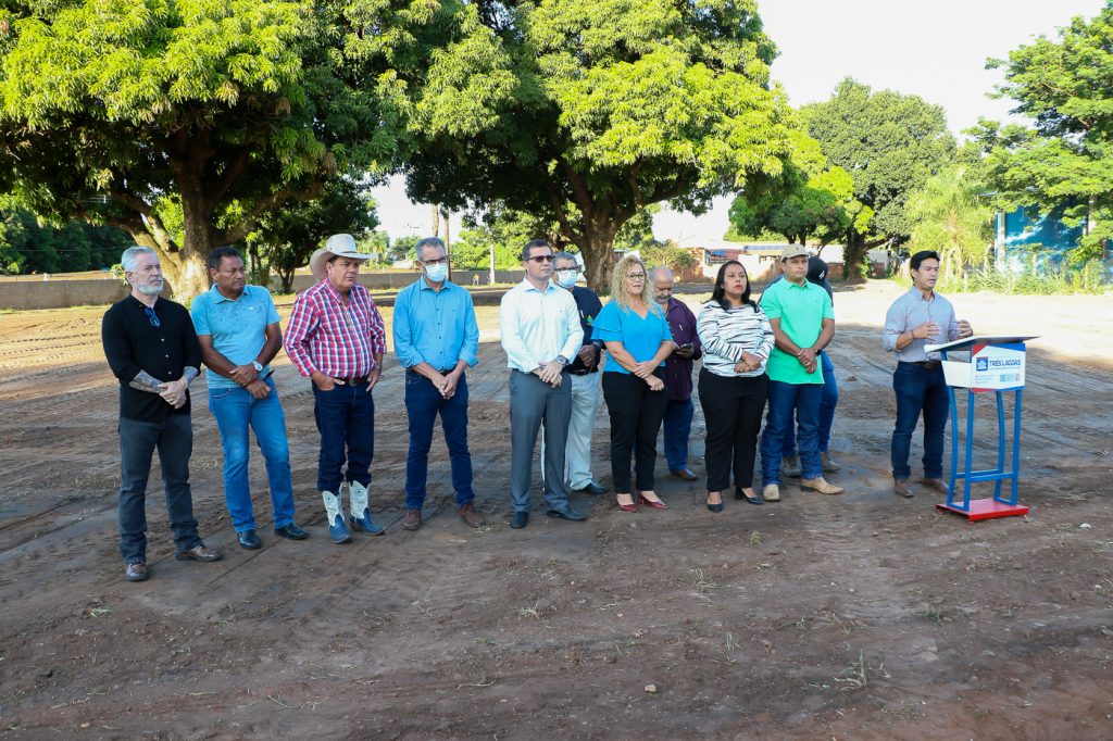 Guerreiro assina ordem de serviço e autoriza início da construção de novo prédio da CEI Santa Luzia, em Três Lagoas