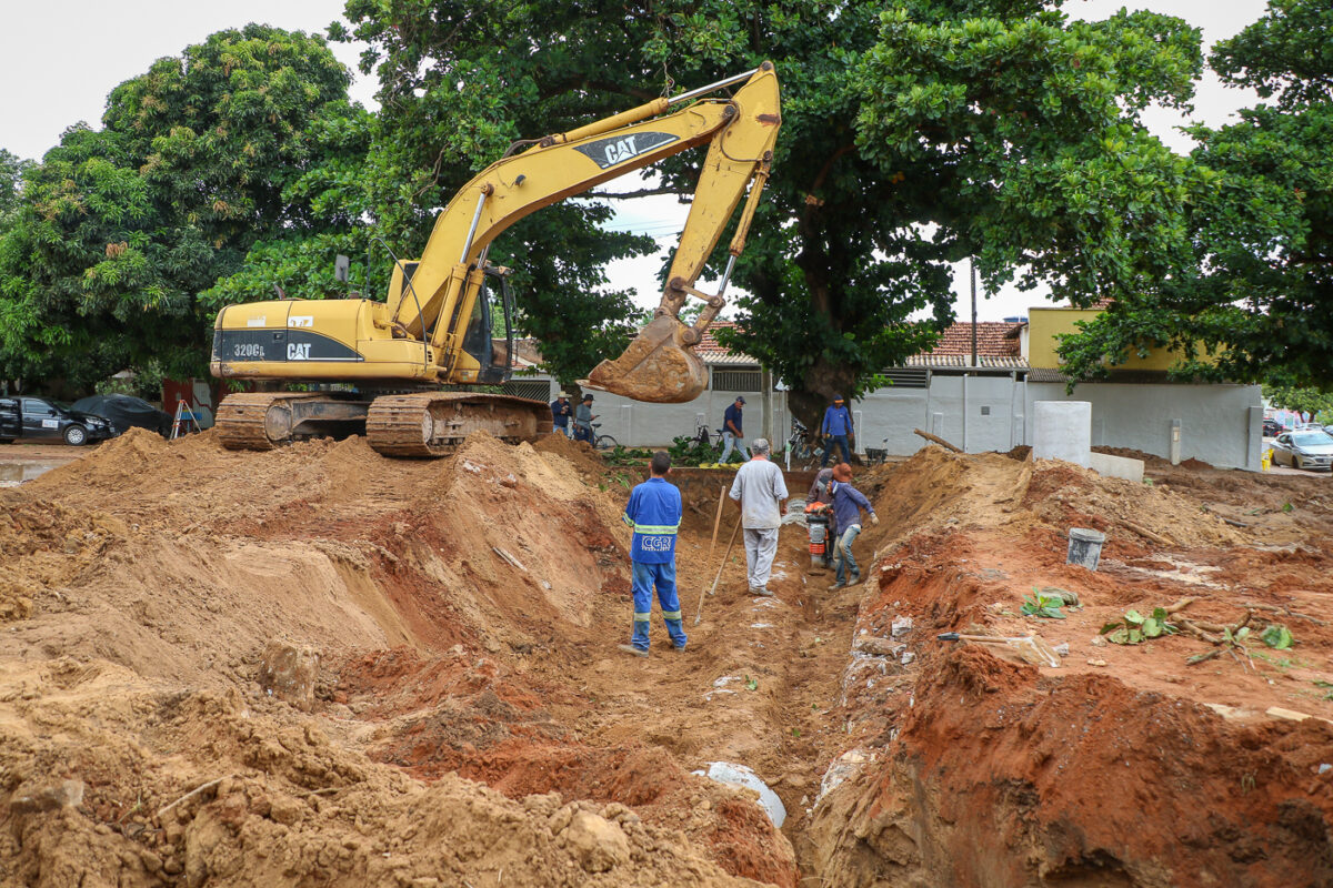 Obra de interligação da Custódio Andrews com importantes avenidas é iniciada pela Prefeitura Obra de interligação da Custódio Andrews com importantes avenidas é iniciada pela Prefeitura