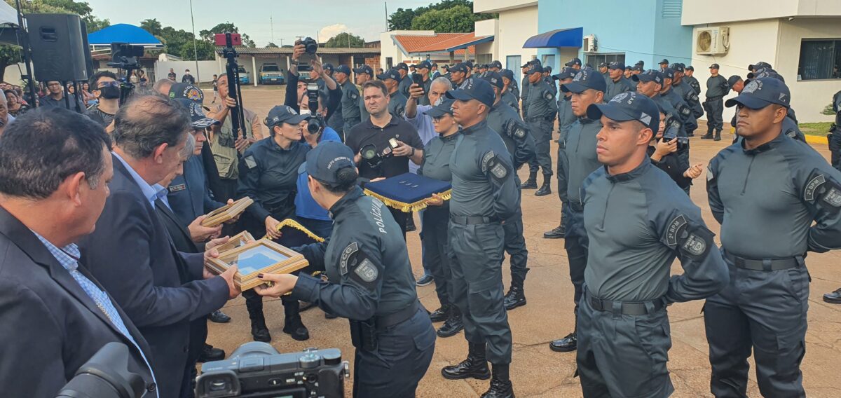 Organização da formatura da 36ª turma de soldados da PMMS/CPA 2 recebeu elogios das autoridades