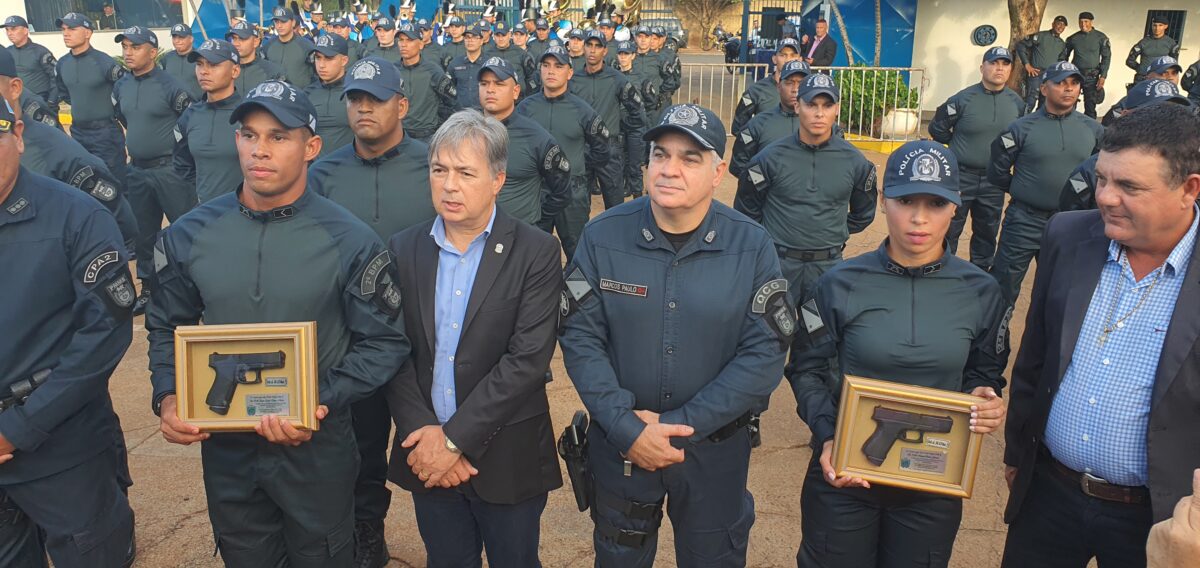 Organização da formatura da 36ª turma de soldados da PMMS/CPA 2 recebeu elogios das autoridades