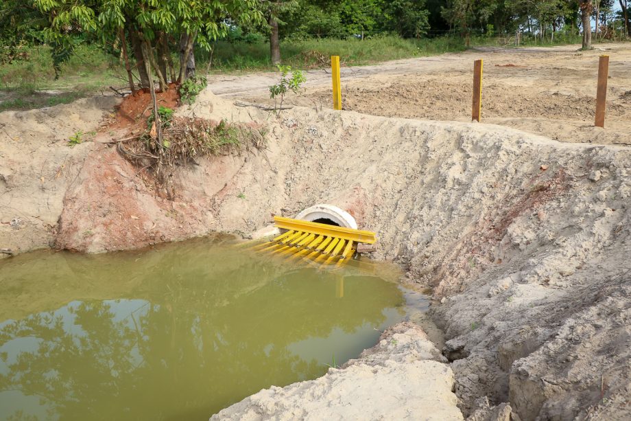 Em Três Lagoas, sinalização é instalada na região da Segunda Lagoa