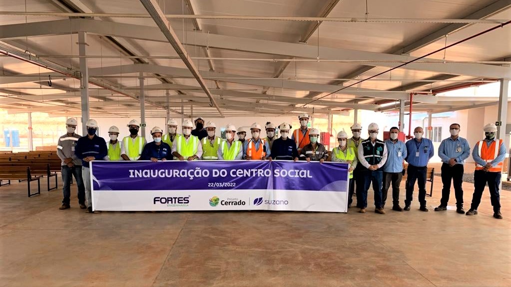 Em Ribas, Suzano inaugura refeitório do Projeto Cerrado para atender 2 mil pessoas