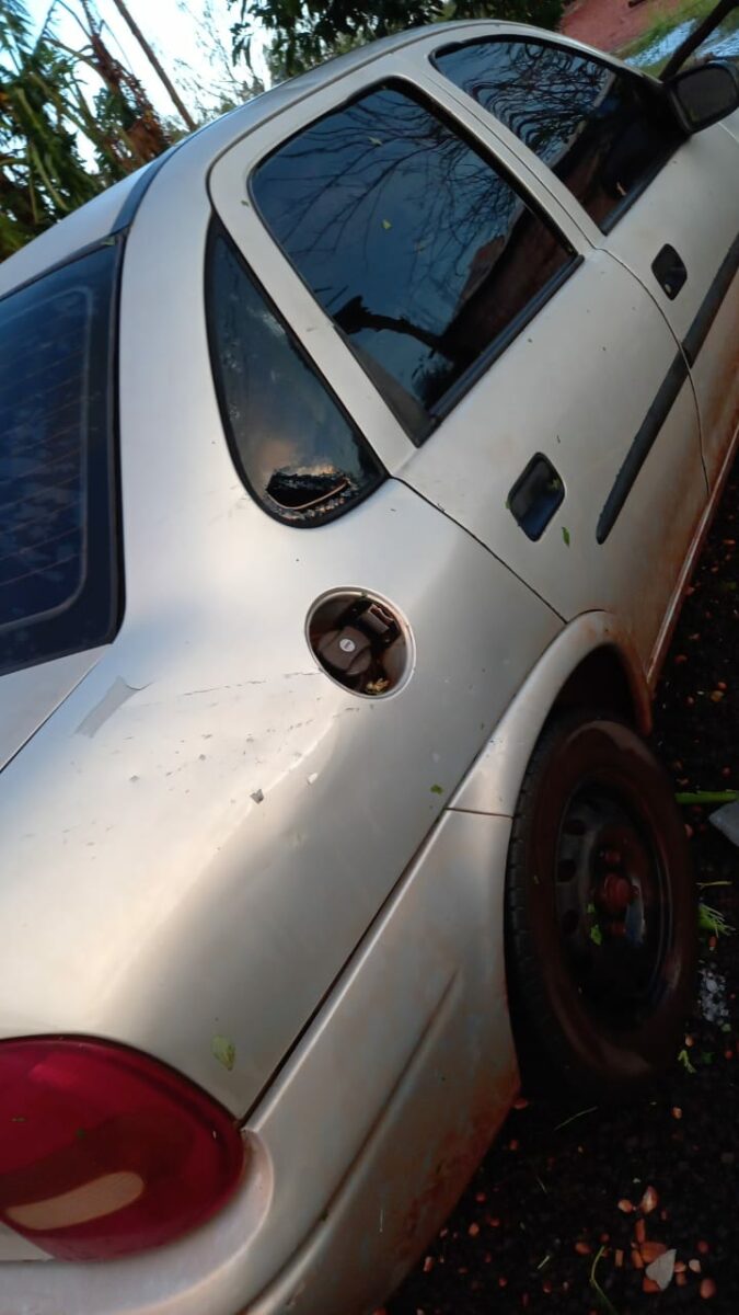 Temporal atinge Nova Itamarati causando medo e destruição Temporal atinge Nova Itamarati causando medo e destruição