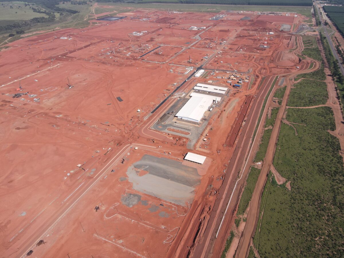 Em vídeo, Suzano compartilha avanços na obra da nova fábrica em Ribas do Rio Pardo (MS)