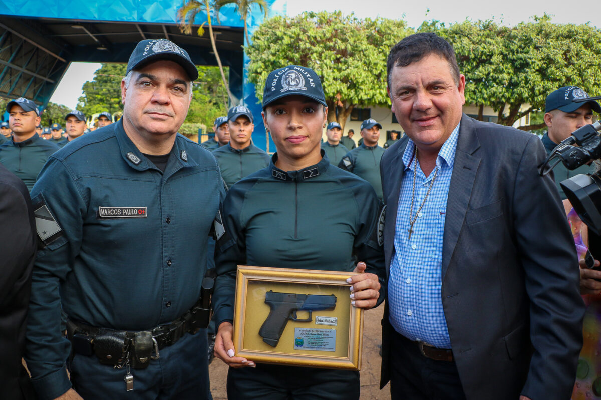 Organização da formatura da 36ª turma de soldados da PMMS/CPA 2 recebeu elogios das autoridades