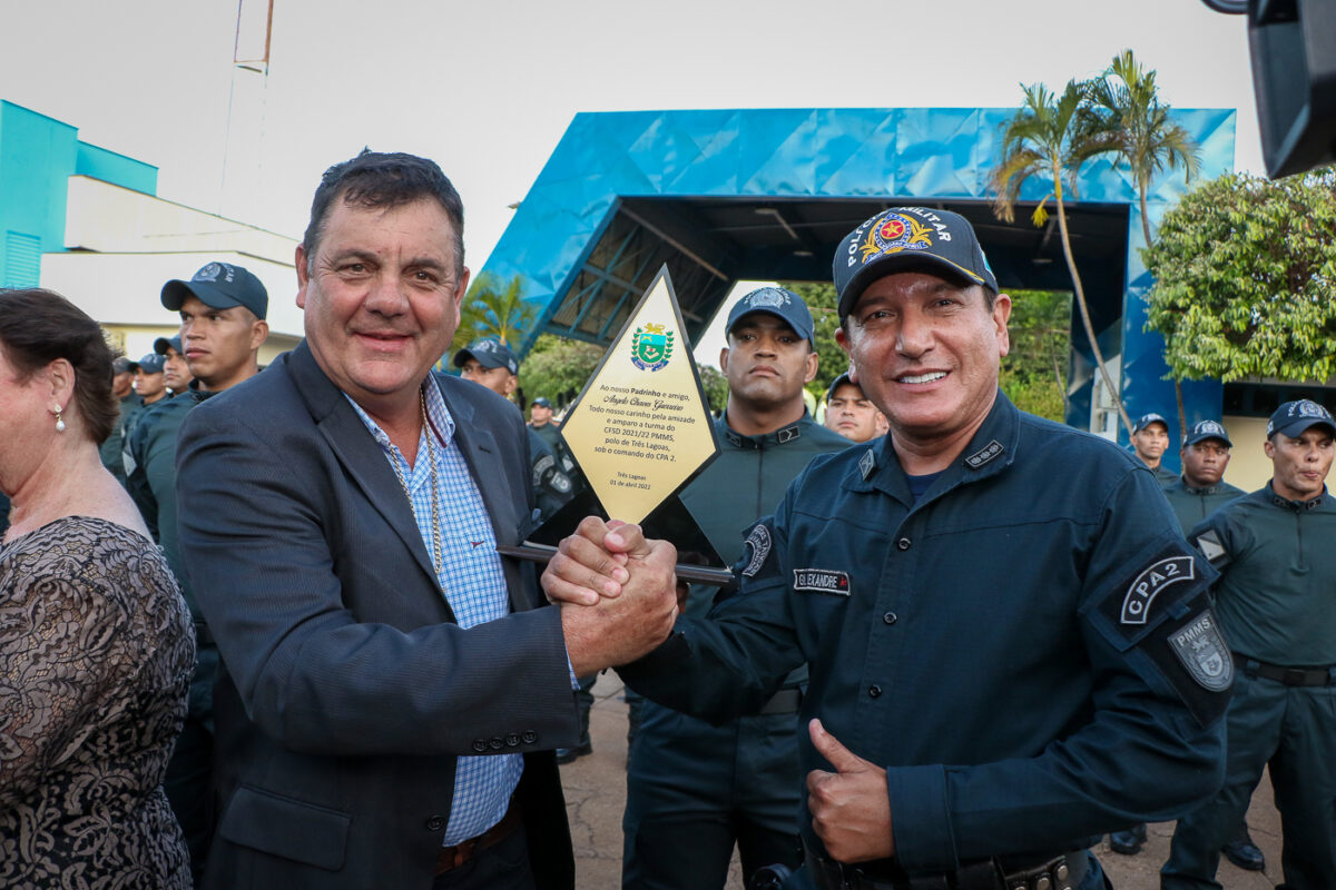 Organização da formatura da 36ª turma de soldados da PMMS/CPA 2 recebeu elogios das autoridades