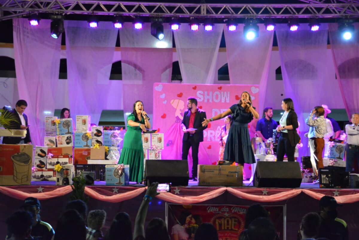 Com Show de Prêmios, Prefeitura de Bataguassu sorteia R$ 45 mil em eletrodomésticos em evento de encerramento ao mês das mães