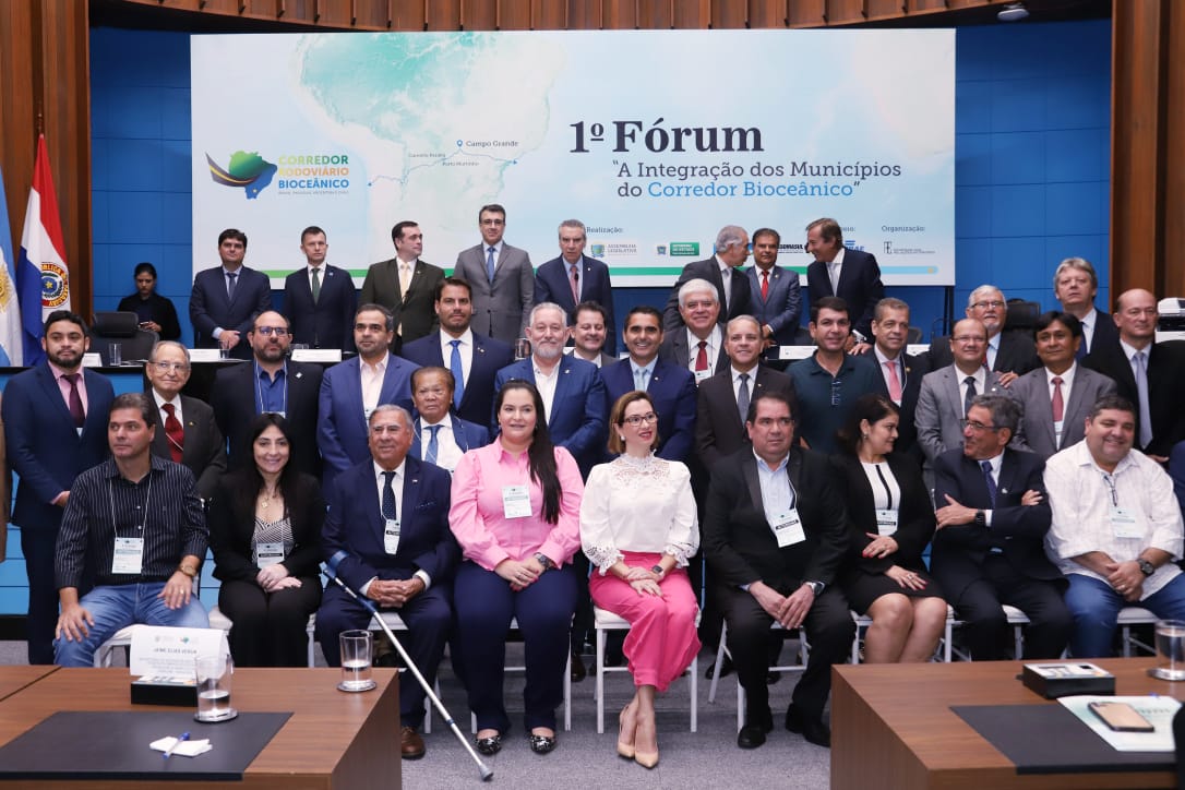 Prefeito Akira participa do Fórum sobre Rota Bioceânica em Campo Grande