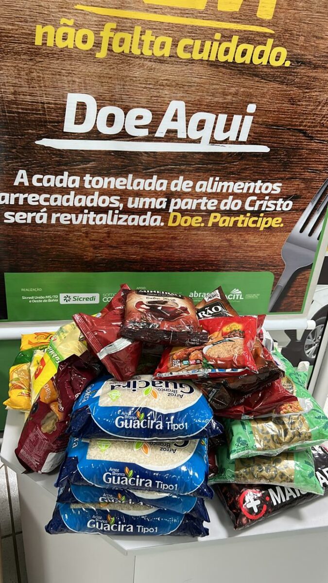 População de Três Lagoas mobilizada em arrecadar alimentos e revitalizar o monumento do Cristo População de Três Lagoas mobilizada em arrecadar alimentos e revitalizar o monumento do Cristo