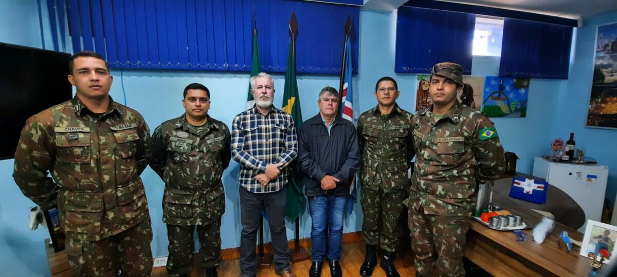 Militares do Posto de Recrutamento do Exército avaliam estrutura e atendimento da Junta Militar em Três Lagoas