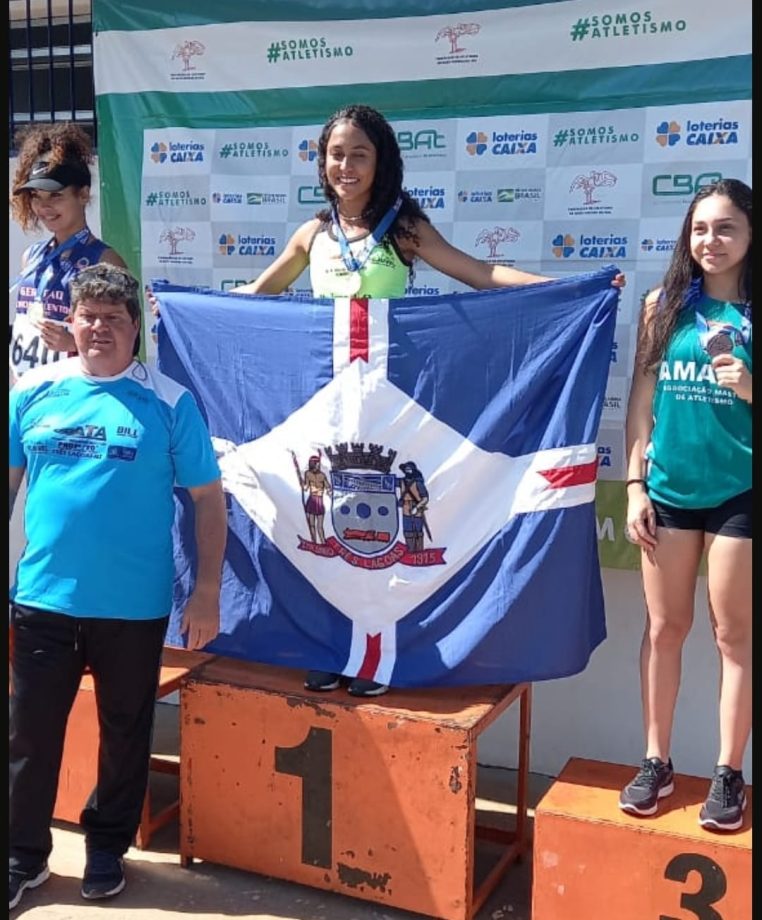 Atletas da SEJUVEL conquistam medalhas e avançam em 1º e 3º lugar no ranking nacional de atletismo