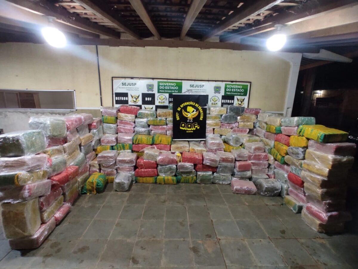 Em quatro meses, DOF causa prejuízo de mais de R$ 280 milhões ao crime na região de fronteira em Mato Grosso do Sul
