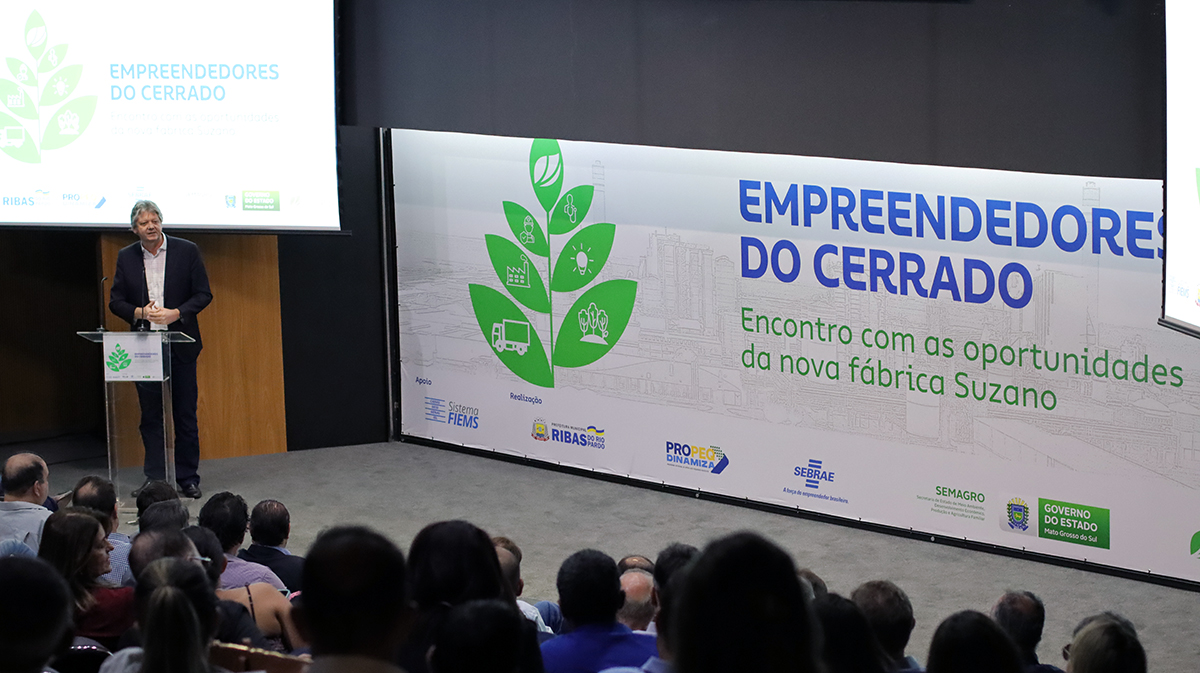 Suzano, Sebrae e Sistema Fiems vão qualificar fornecedores com curso gratuito para 150 micro e pequenos empresários de MS