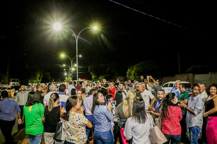 Em Três Lagoas, Avenida Baldomero Leituga agora tem iluminação em LED