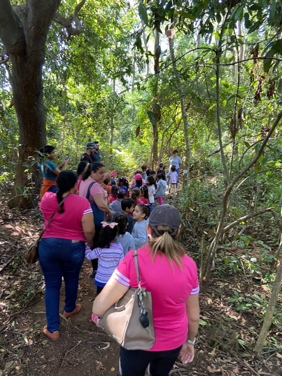 Meio Ambiente realiza trilha com alunos das escolas de Três Lagoas na APA Jupiá Meio Ambiente realiza trilha com alunos das escolas de Três Lagoas na APA Jupiá