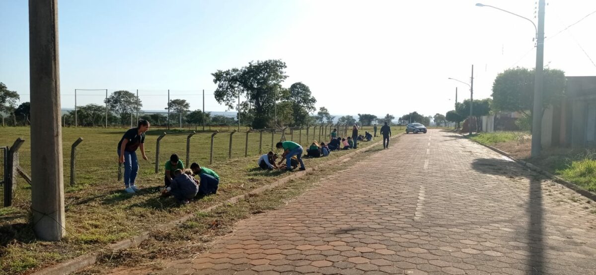 Parceria entre MS Pantanal e Superintendência Municipal do Meio Ambiente promove plantio de mudas em Bataguassu