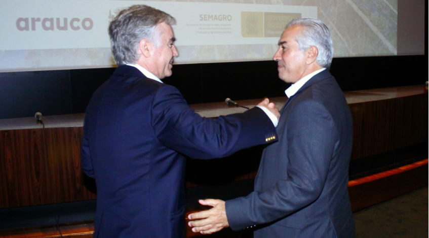 Grupo chileno vai investir R$ 15 bilhões para construir a quinta fábrica de celulose de MS Grupo chileno vai investir R$ 15 bilhões para construir a quinta fábrica de celulose de MS