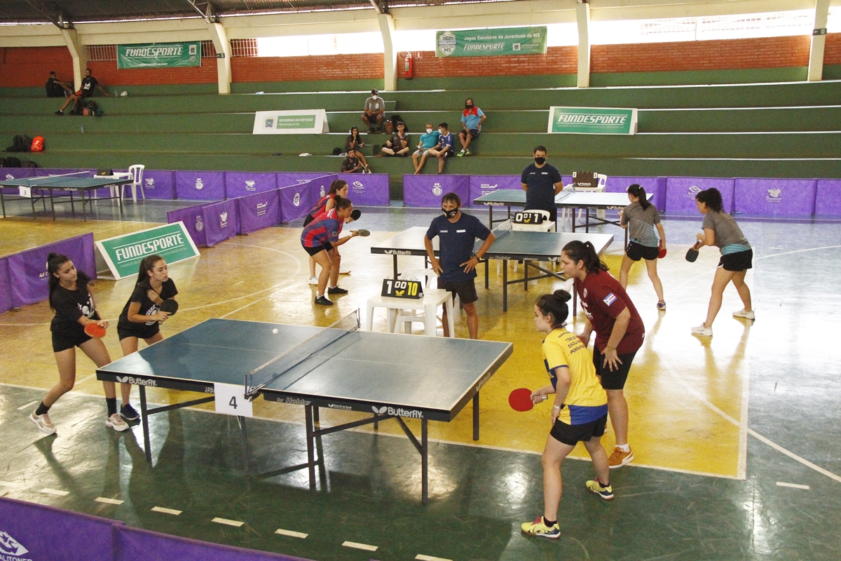 Capital recebe quase 700 atletas para etapa das individuais dos Jogos Escolares da Juventude de MS Capital recebe quase 700 atletas para etapa das individuais dos Jogos Escolares da Juventude de MS