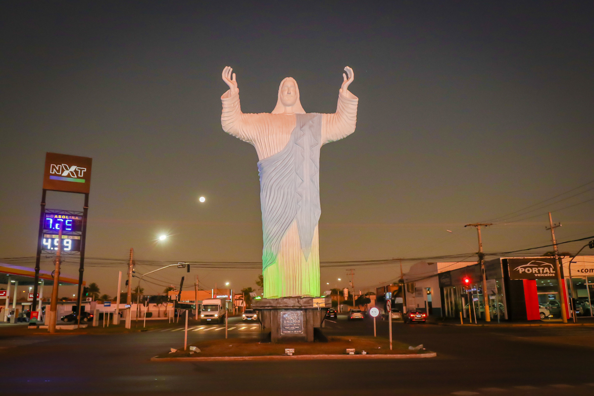 Campanha “União do Bem” entrega revitalização do Cristo