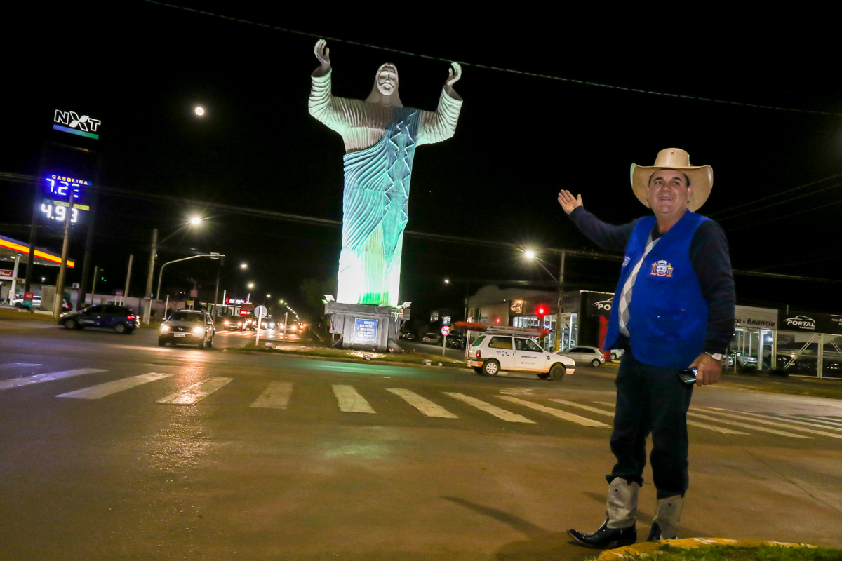 Campanha “União do Bem” entrega revitalização do Cristo