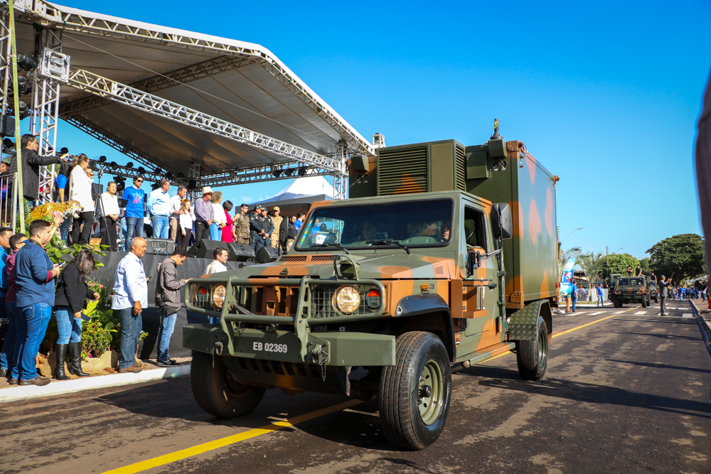 Aproximadamente 18 mil pessoas prestigiaram Desfile Cívico de aniversário de Três Lagoas￼