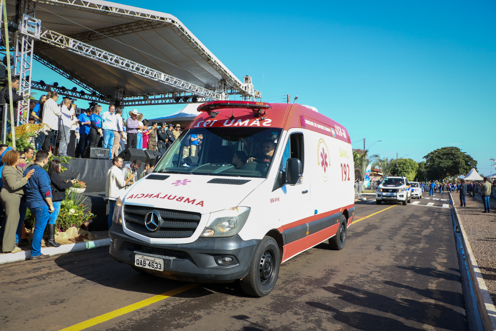 Aproximadamente 18 mil pessoas prestigiaram Desfile Cívico de aniversário de Três Lagoas￼