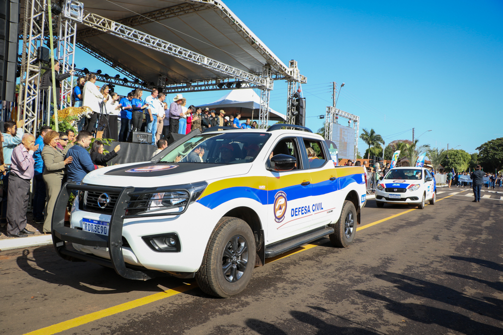 Aproximadamente 18 mil pessoas prestigiaram Desfile Cívico de aniversário de Três Lagoas￼