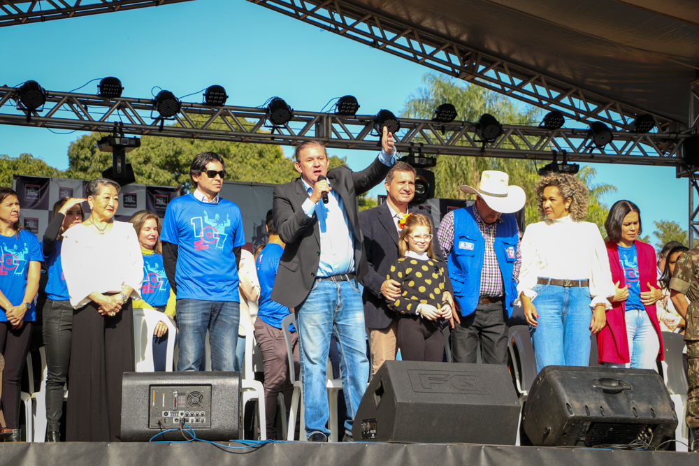 Aproximadamente 18 mil pessoas prestigiaram Desfile Cívico de aniversário de Três Lagoas￼