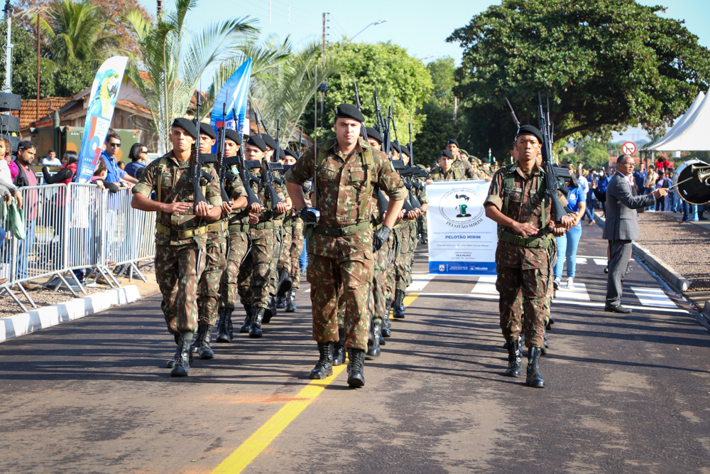 Aproximadamente 18 mil pessoas prestigiaram Desfile Cívico de aniversário de Três Lagoas￼