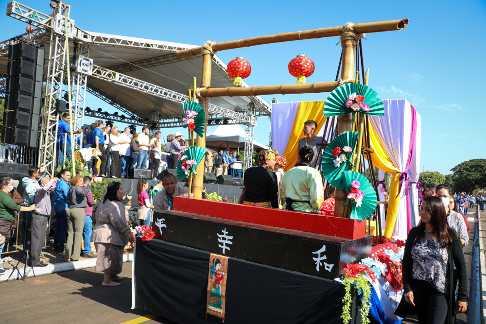 Aproximadamente 18 mil pessoas prestigiaram Desfile Cívico de aniversário de Três Lagoas￼