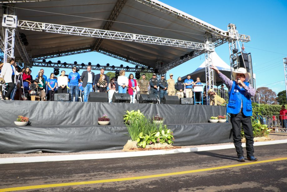 Aproximadamente 18 mil pessoas prestigiaram Desfile Cívico de aniversário de Três Lagoas￼