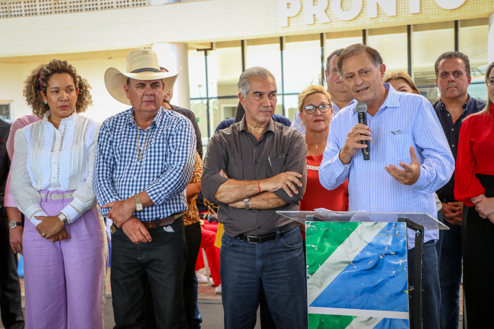 Guerreiro participa da cerimônia de inauguração do Hospital Regional de Três Lagoas