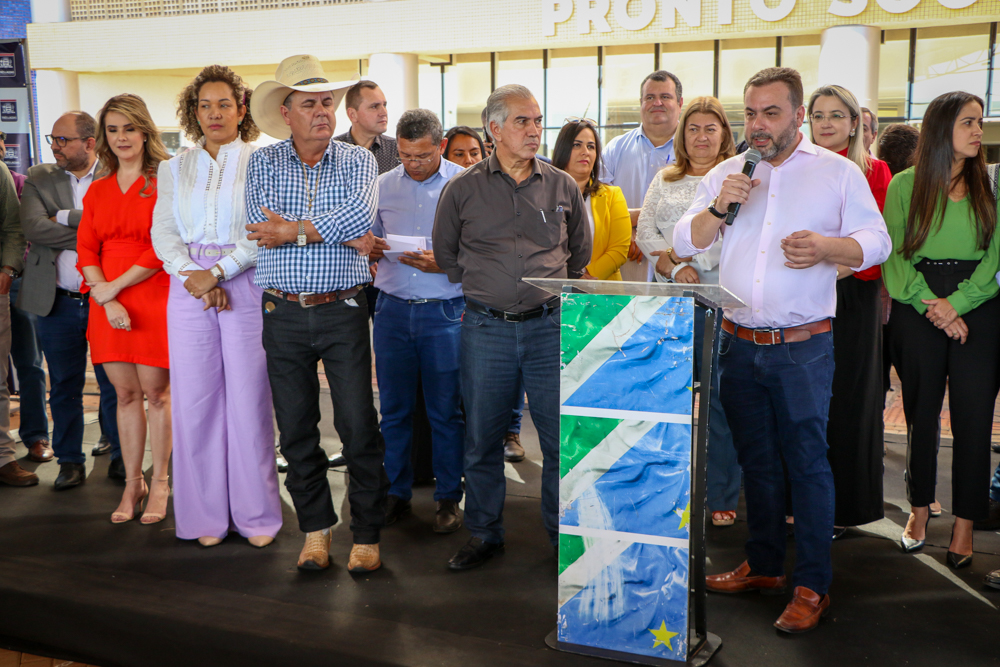 Guerreiro participa da cerimônia de inauguração do Hospital Regional de Três Lagoas