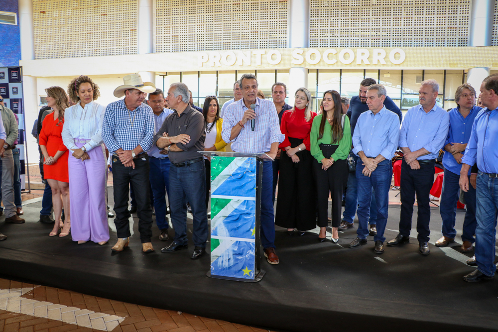 Guerreiro participa da cerimônia de inauguração do Hospital Regional de Três Lagoas