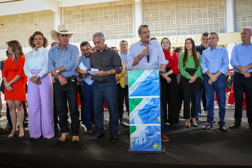 Guerreiro participa da cerimônia de inauguração do Hospital Regional de Três Lagoas