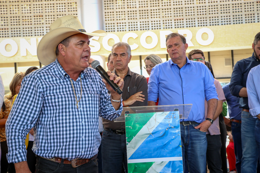 Guerreiro participa da cerimônia de inauguração do Hospital Regional de Três Lagoas