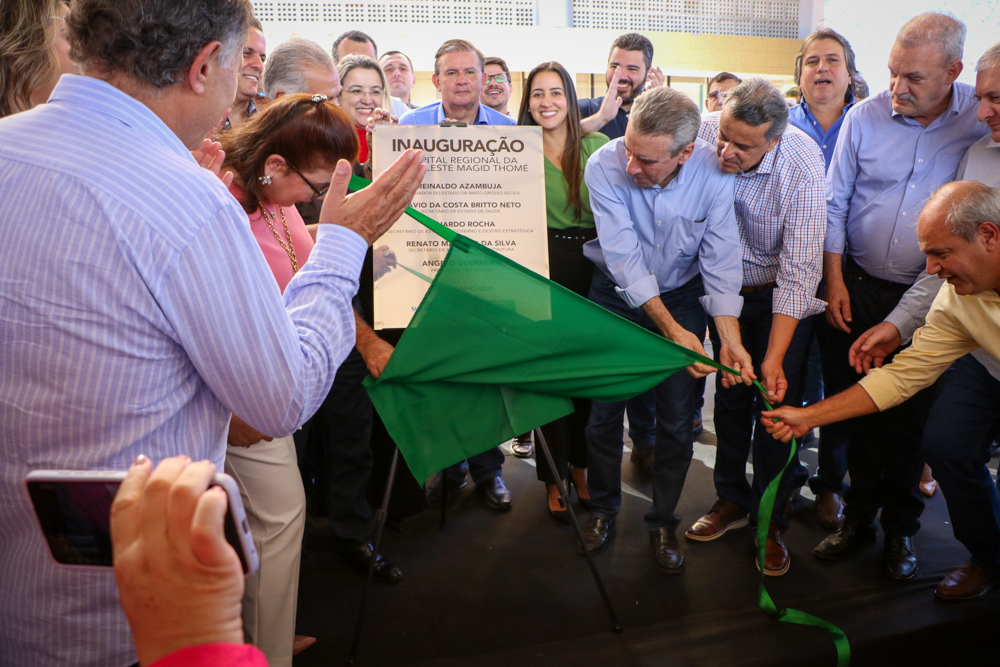 Guerreiro participa da cerimônia de inauguração do Hospital Regional de Três Lagoas